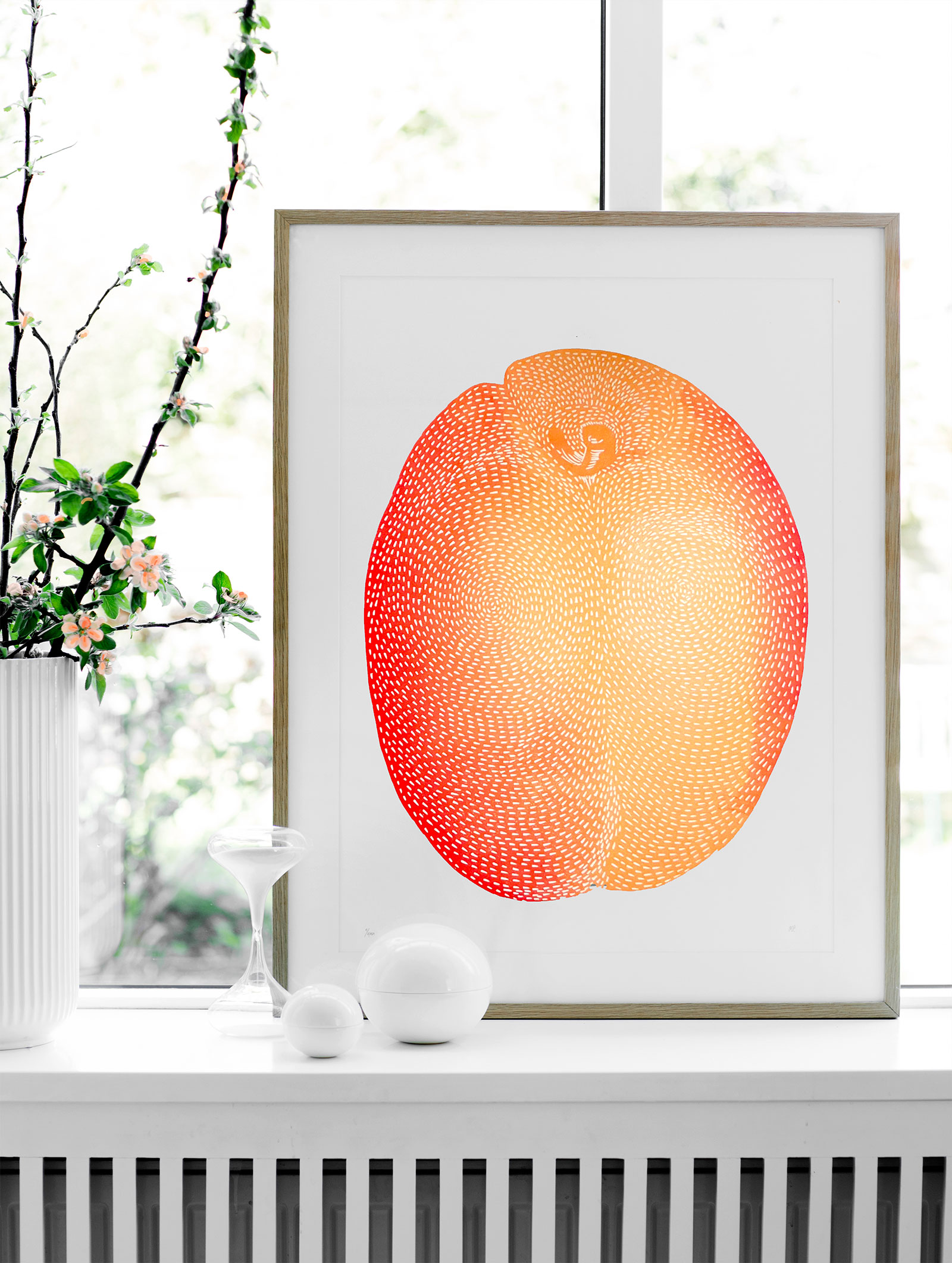 Petersen Monika Gradient Unika • 50x70 Apricot