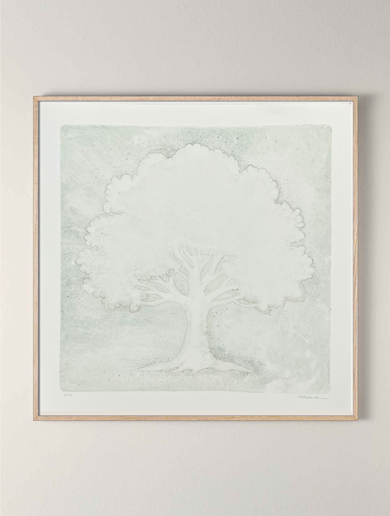 Tree Engraving #3 70x70